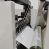Machine de découpe d'étiquettes rotatives de refendage rouleau à rouleau