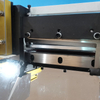 Machine de découpe automatique pour ceinture élastique tissée en nylon de fil de cuir