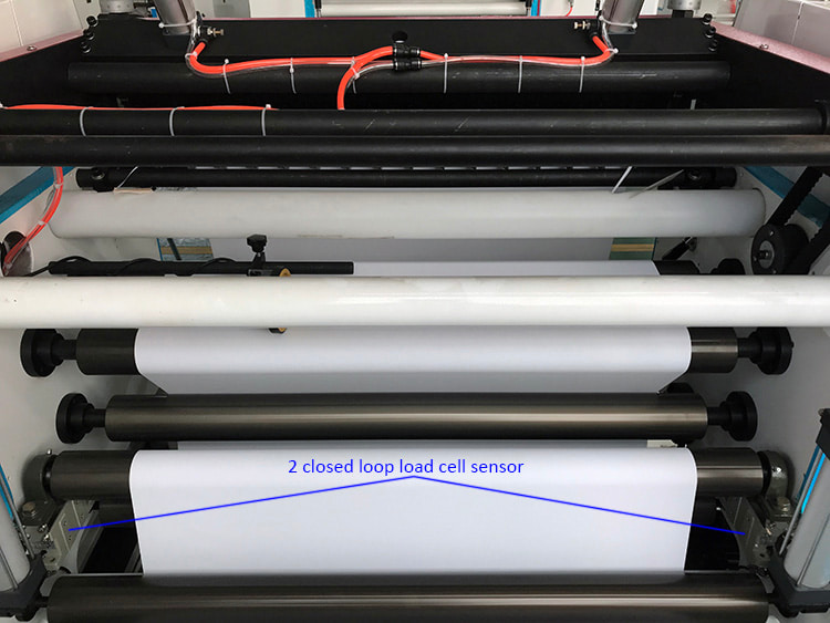 Machine à refendre le papier de caissier thermique à bonne tension